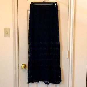 Long Black Skirt